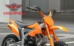 Minicross kxd 50 4T 10 palcové kolesá -viac farieb